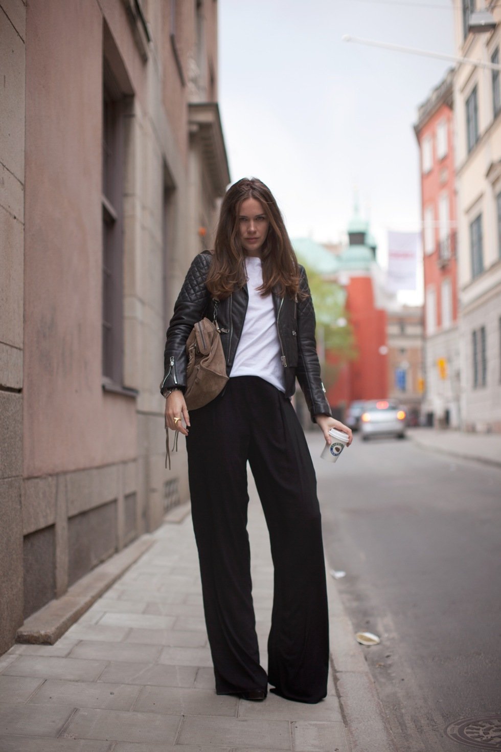 Брюки палаццо с Челси