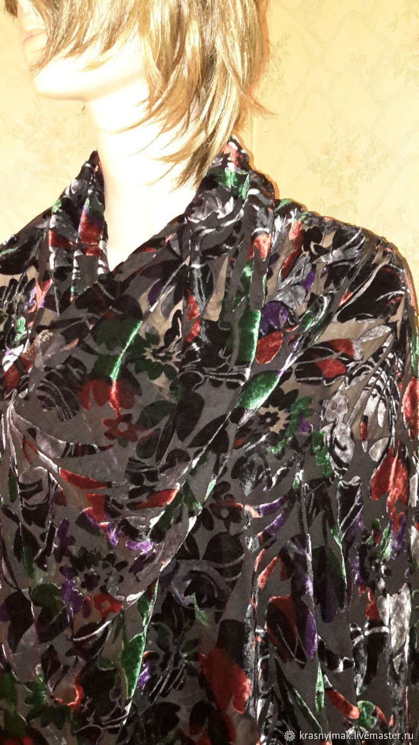 Платья из панбархата панбархата комбинированное для полных