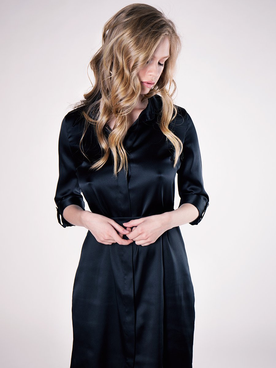 Splensilk платье шелковое платье