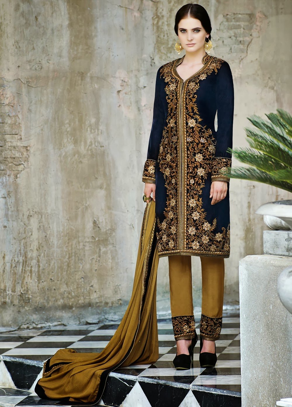 Платья Сахра Сахин туркменские 2020