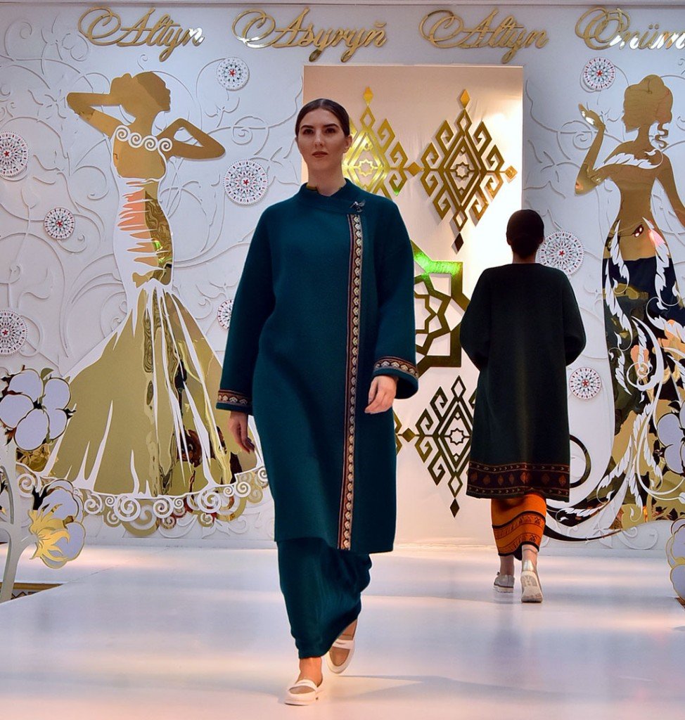 Туркменские платья 2019