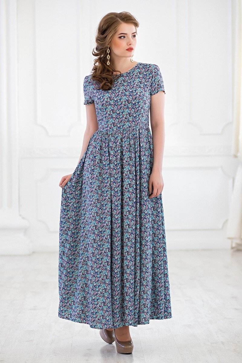 Платье из штапеля для девочки