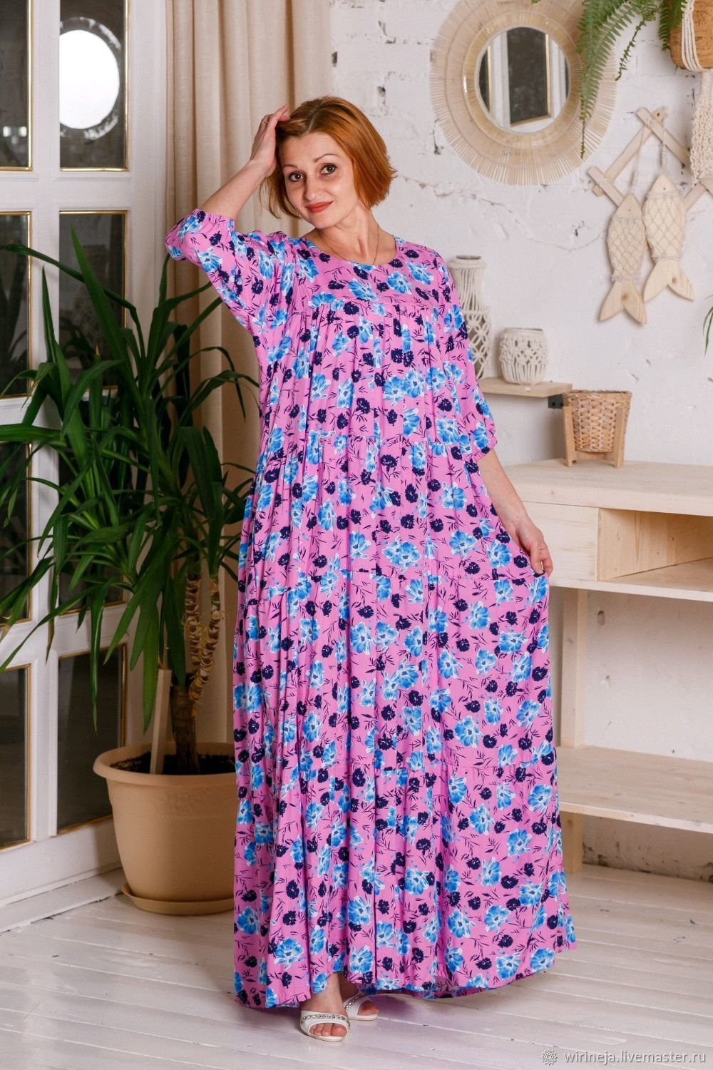 Детские платья из штапеля