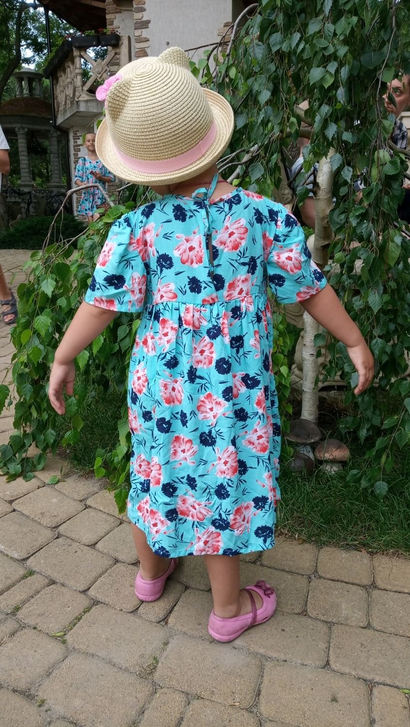 Платье сарафан на лето из штапеля