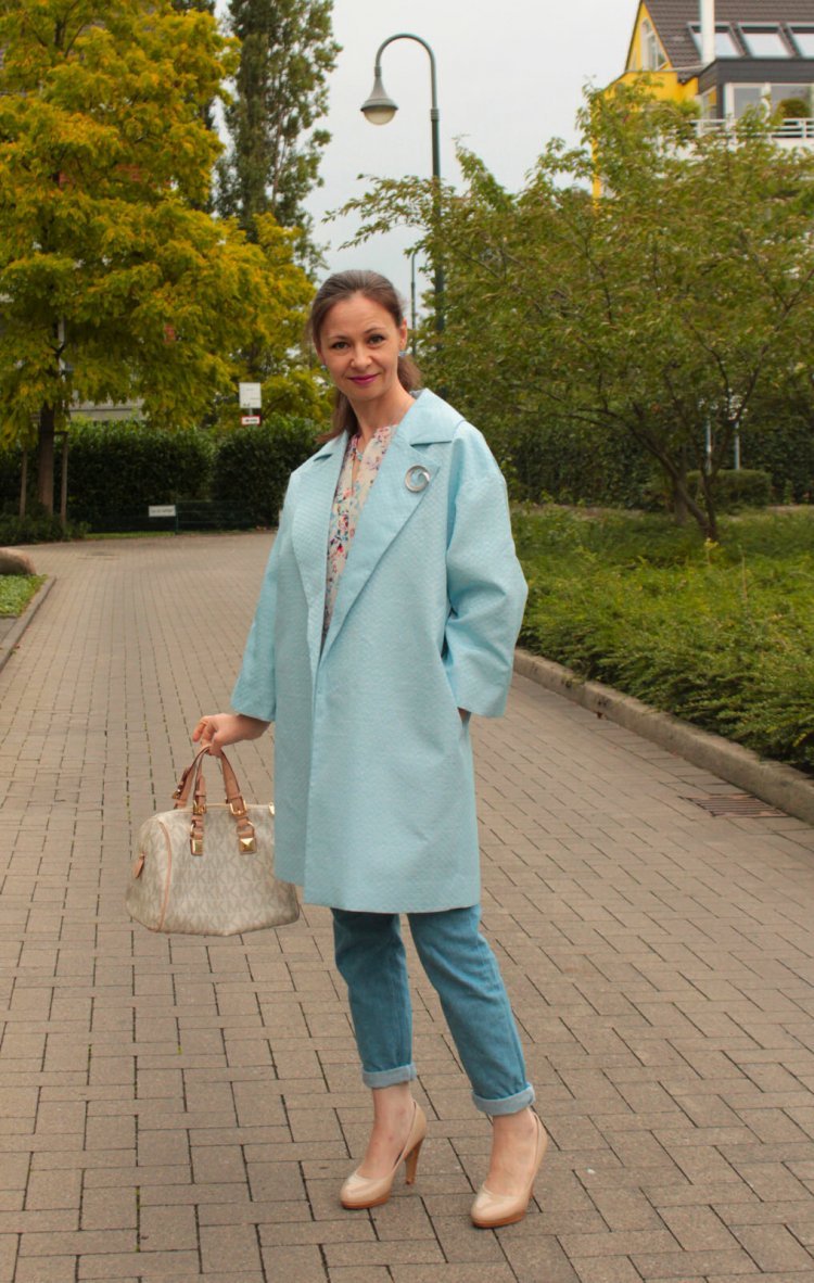 Бурда пальто оверсайз