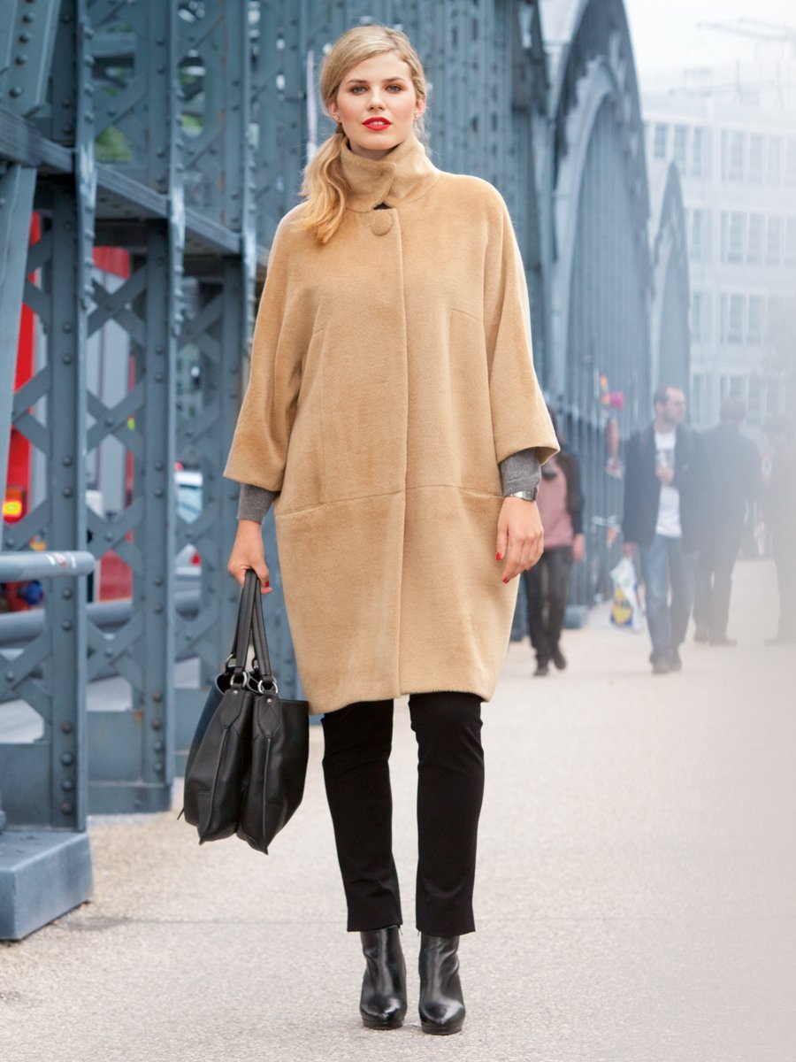 Платье-пальто Бурда