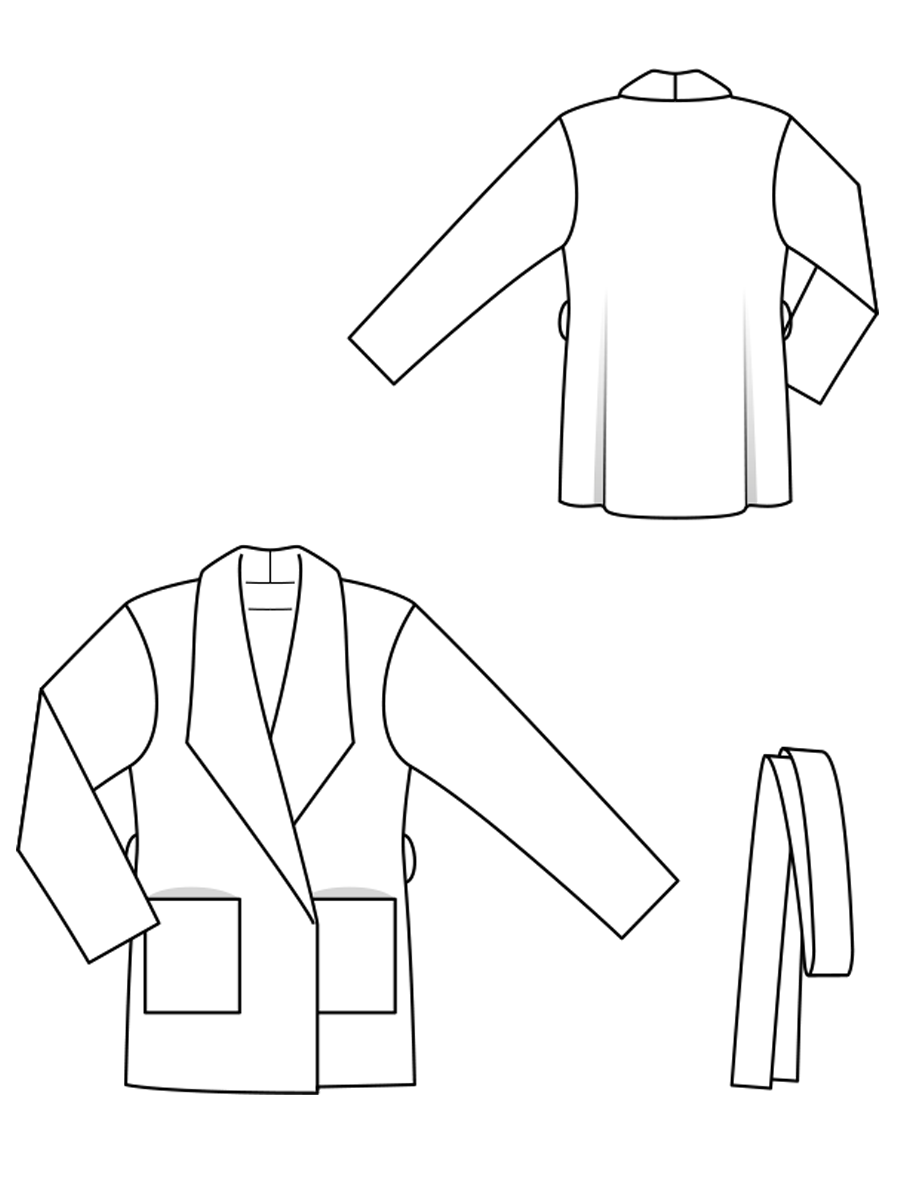 Куртка пальто Burda