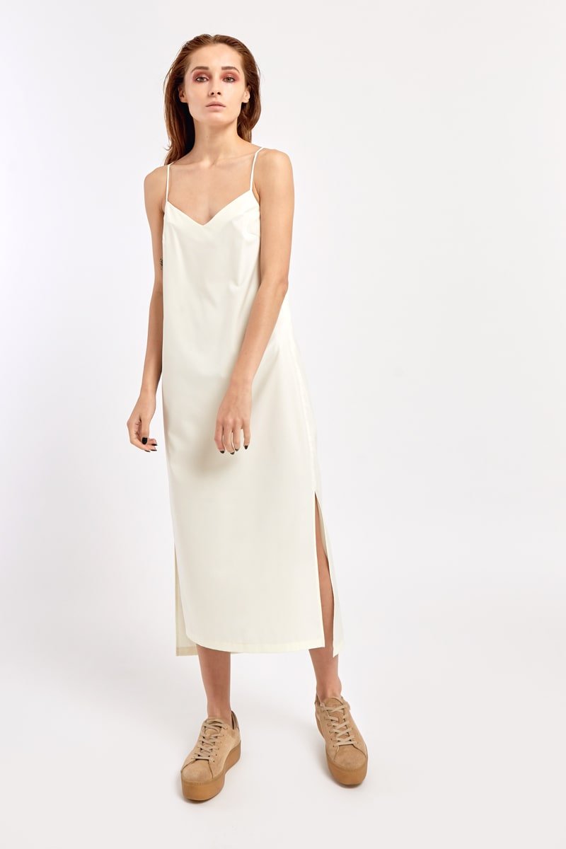 Жемчужное платье комбинация