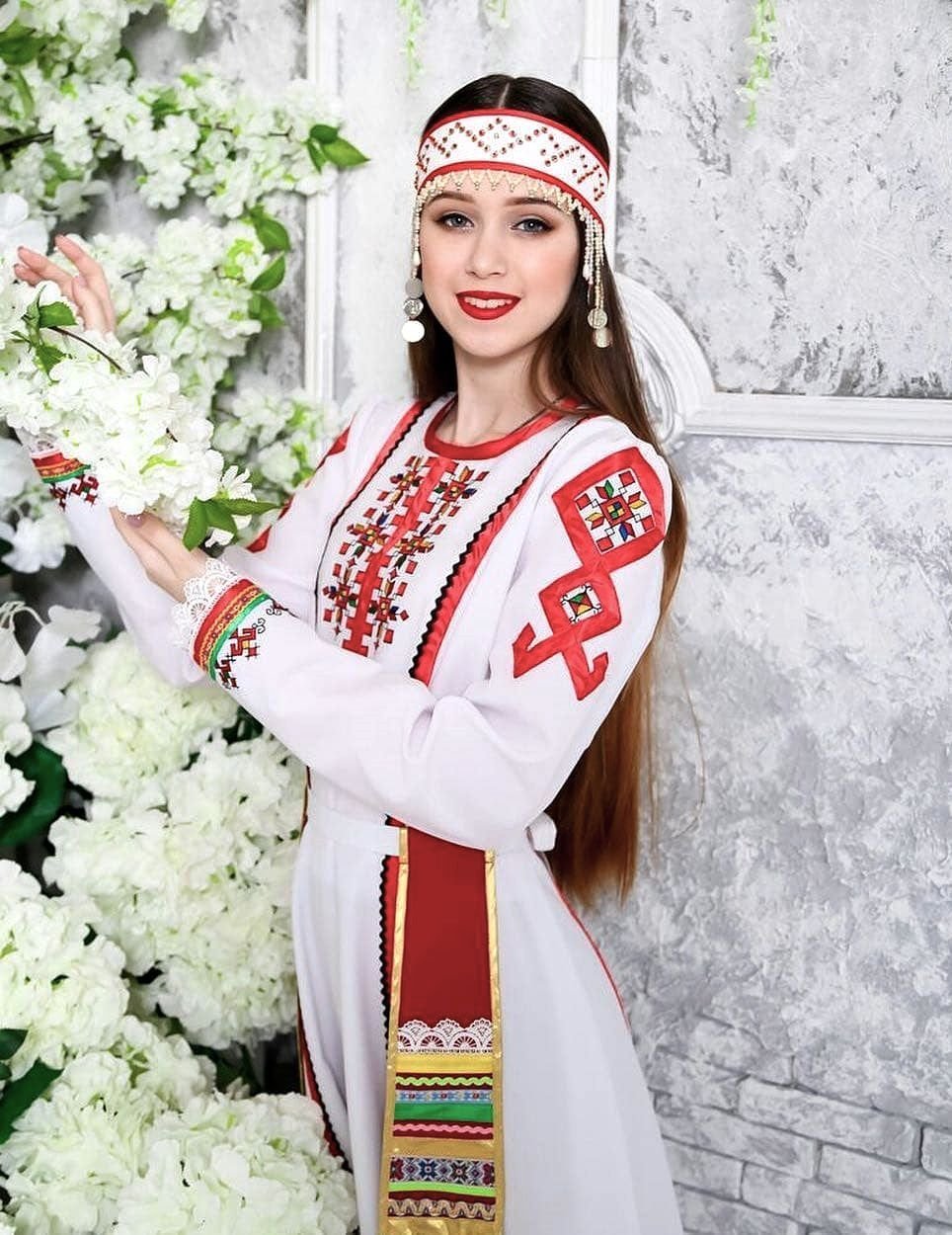 Чувашский национальный костюм низовых чувашей