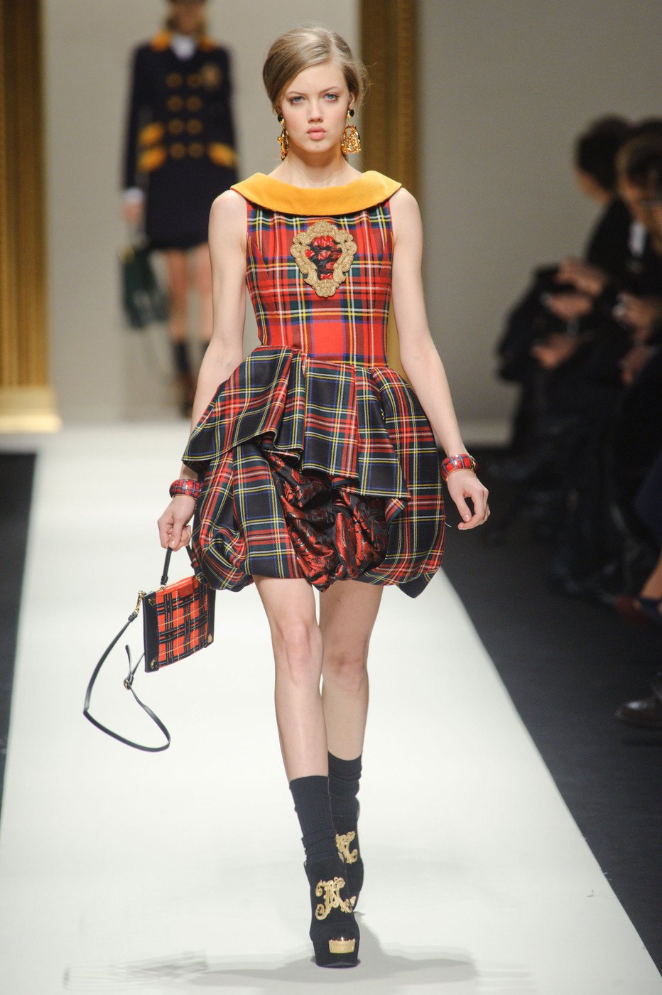 Платье в клетку