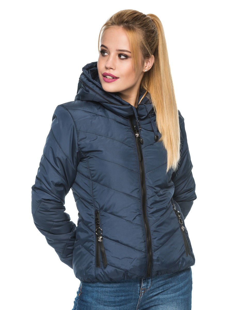 Куртка женская демисезонная с капюшоном