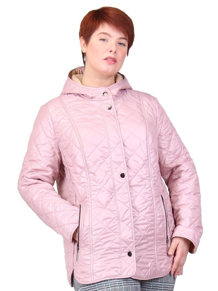 Куртка женская демисезонная осень Весна с капюшоном белая 50рр