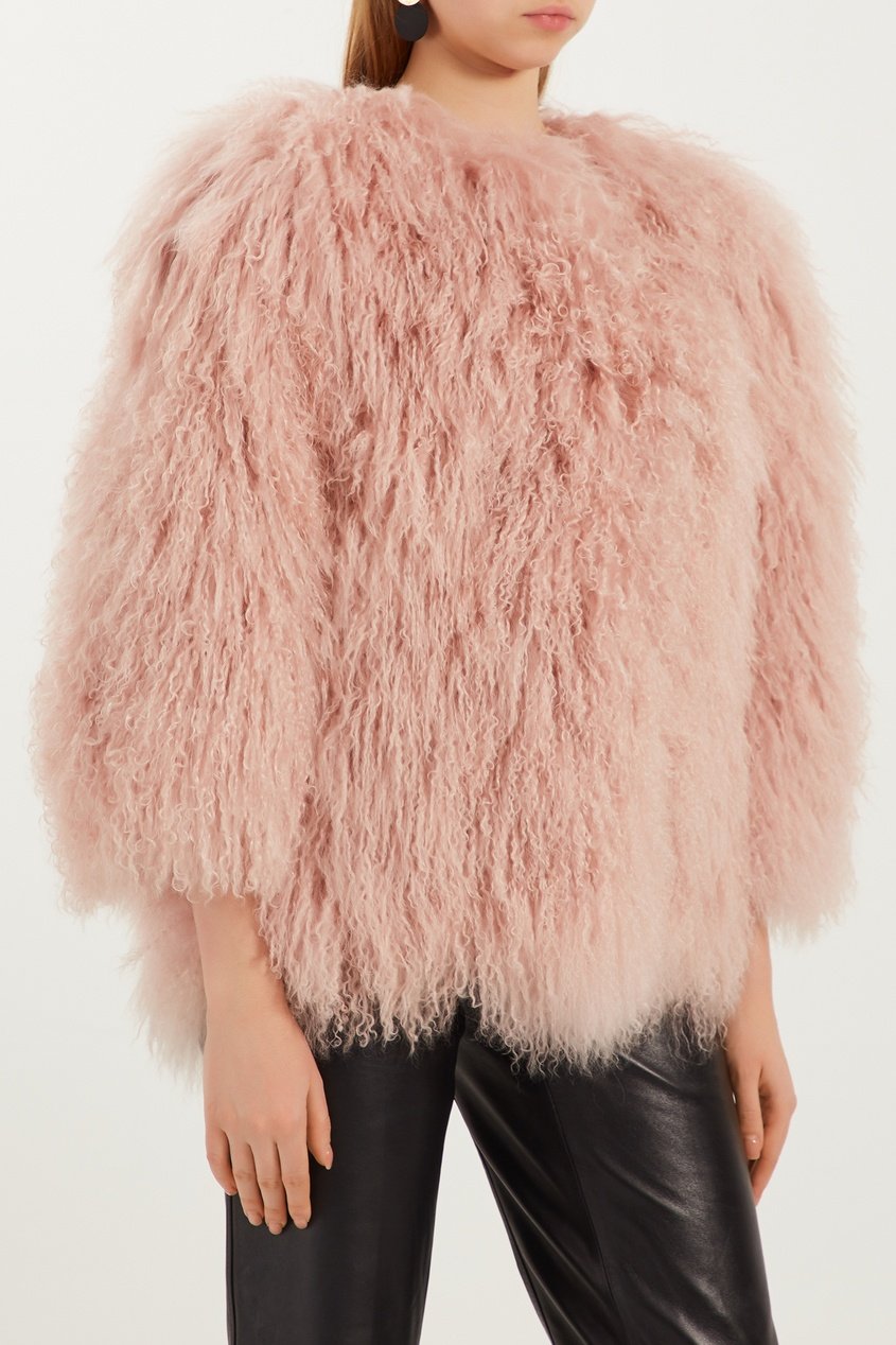 Шуба из ламы