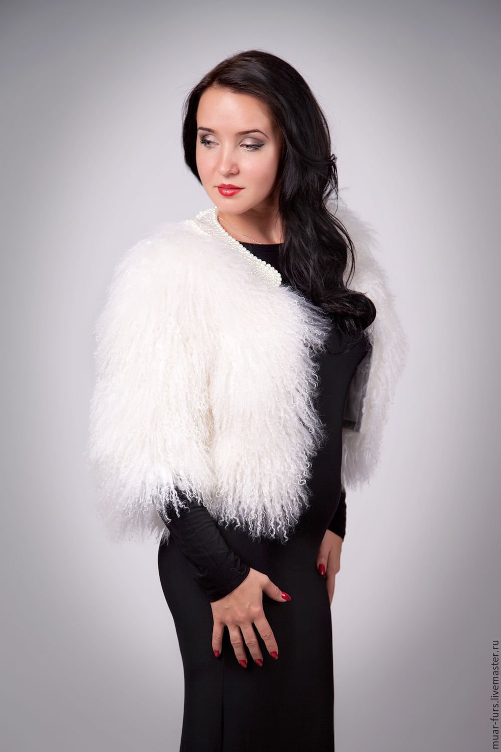 Шуба мех ламы