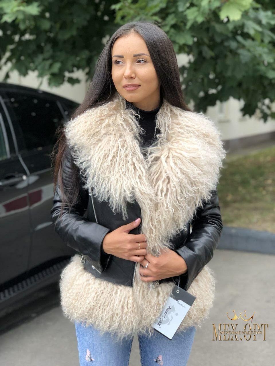 Шуба из ламы