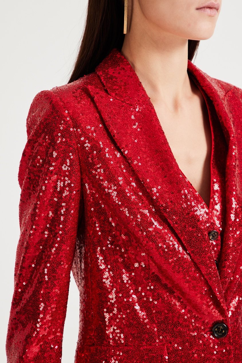 Костюм в паетках