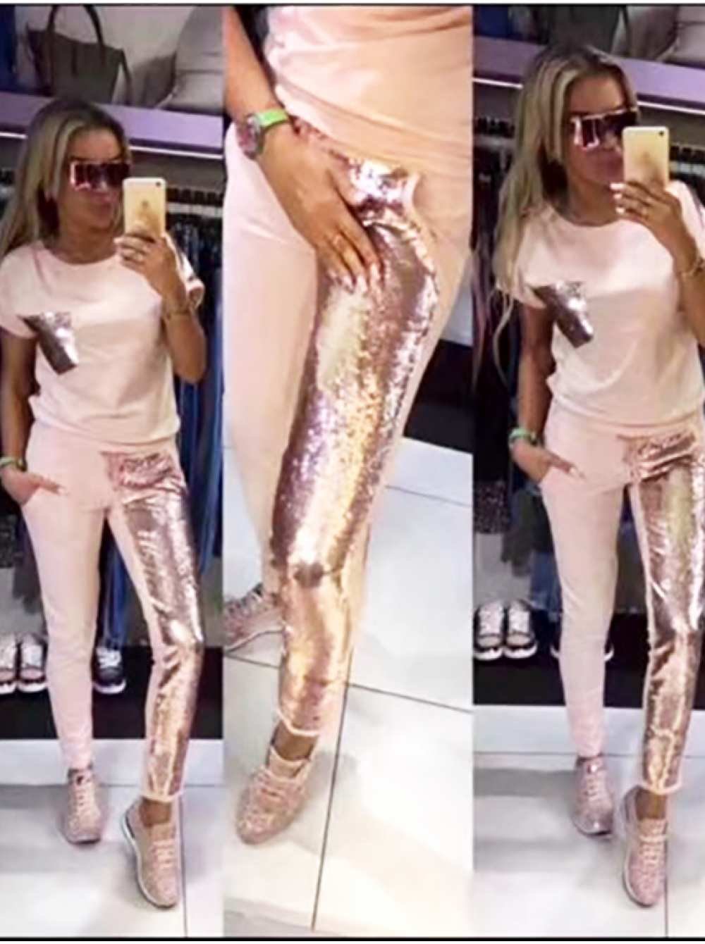 Детские вещи с пайетками