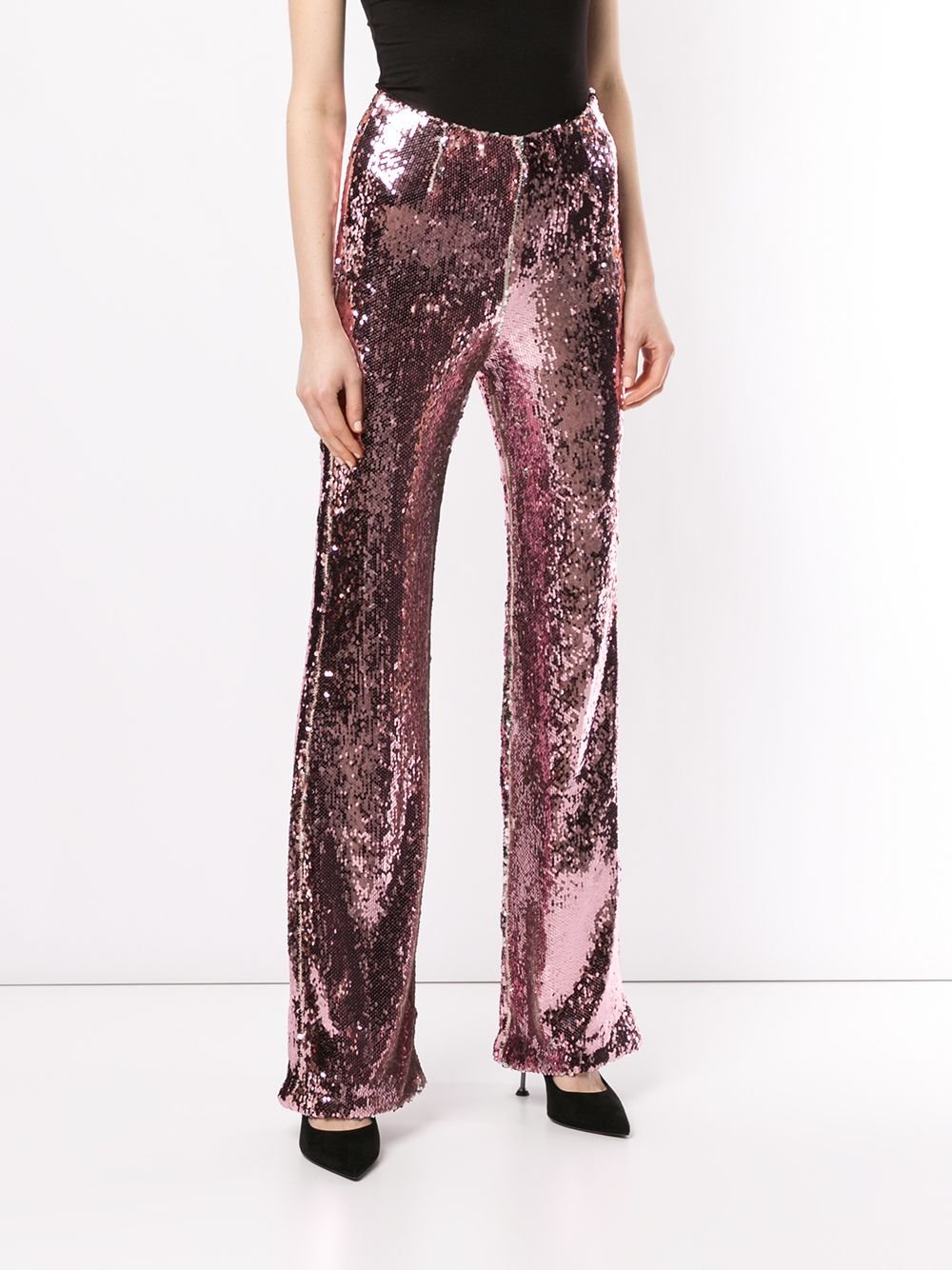 Брючный костюм пайетки