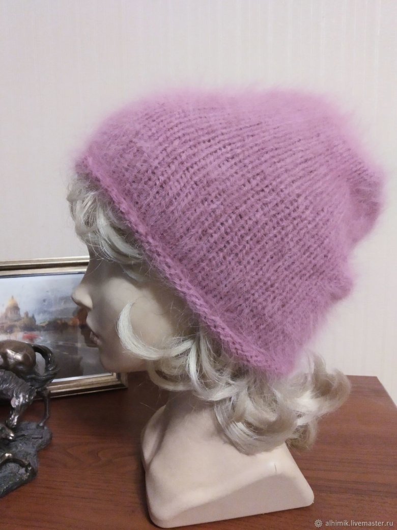 Шапка бини с отворотом 2020