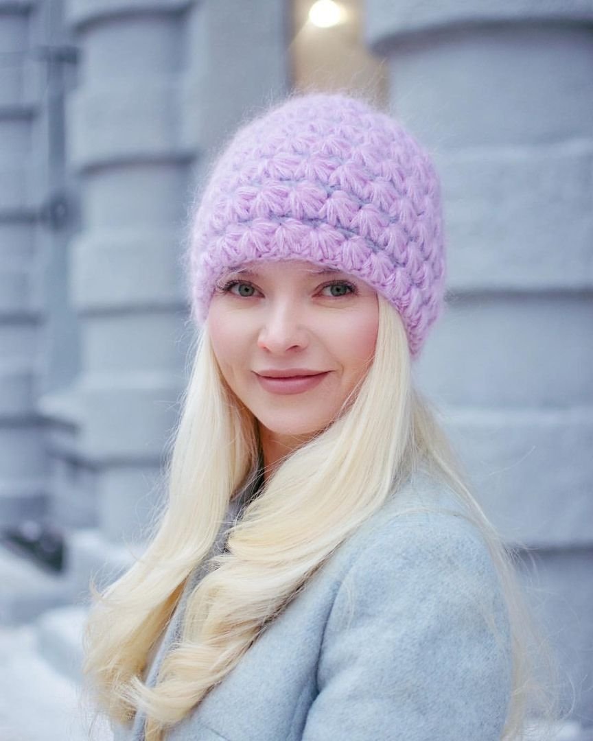 Шапка Снежная Королева шапка из ангорской шерсти Fabretti 512471003