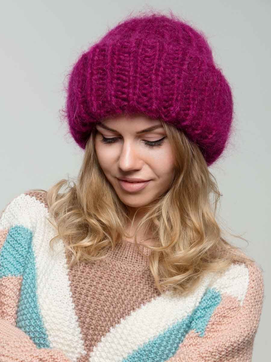 Шапки Sonia Rykiel мохеровая цикломеновая