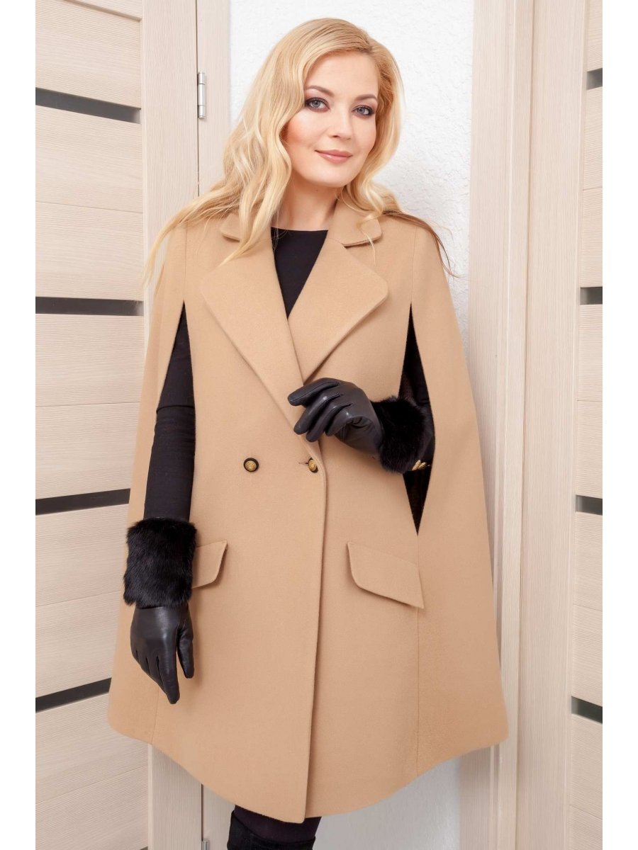 Пальто зимнее гусиная лапка