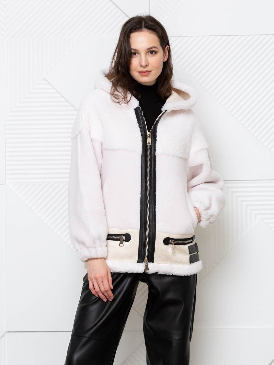 Куртка чебурашка с капюшоном