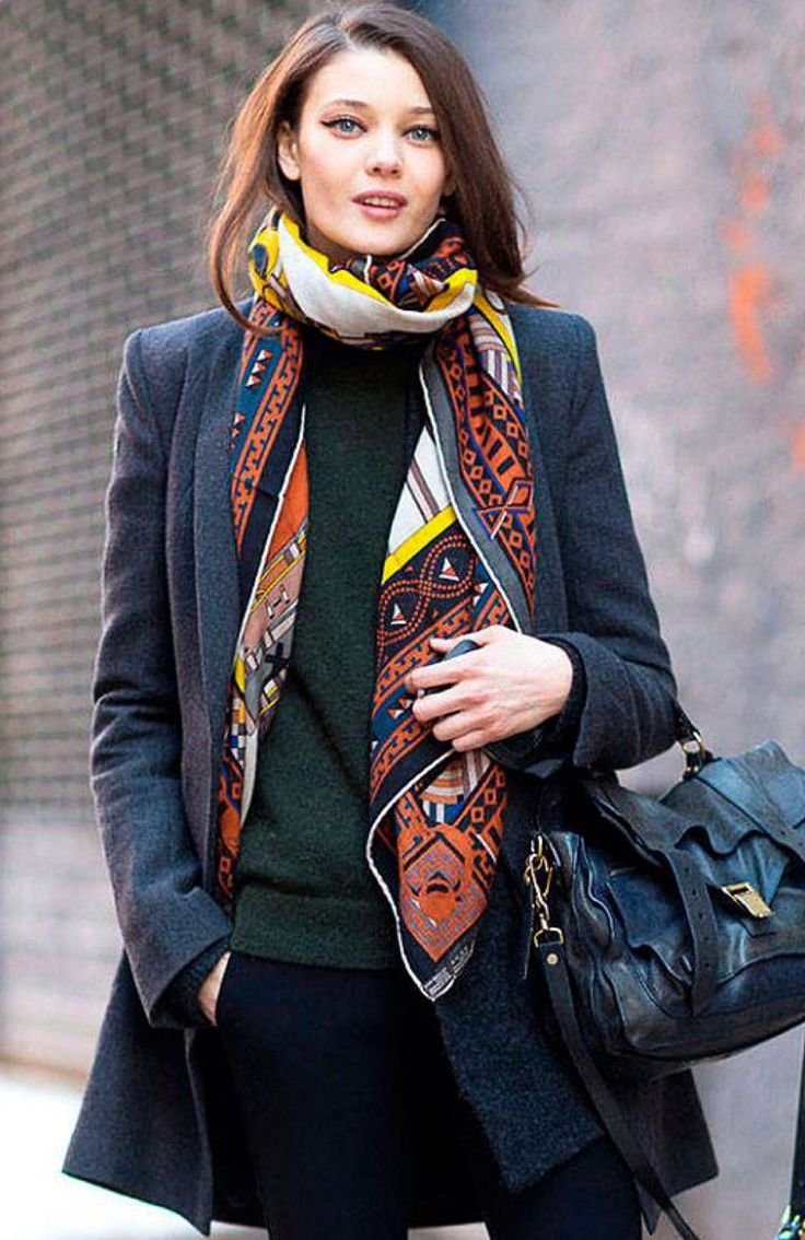 Большой шарф