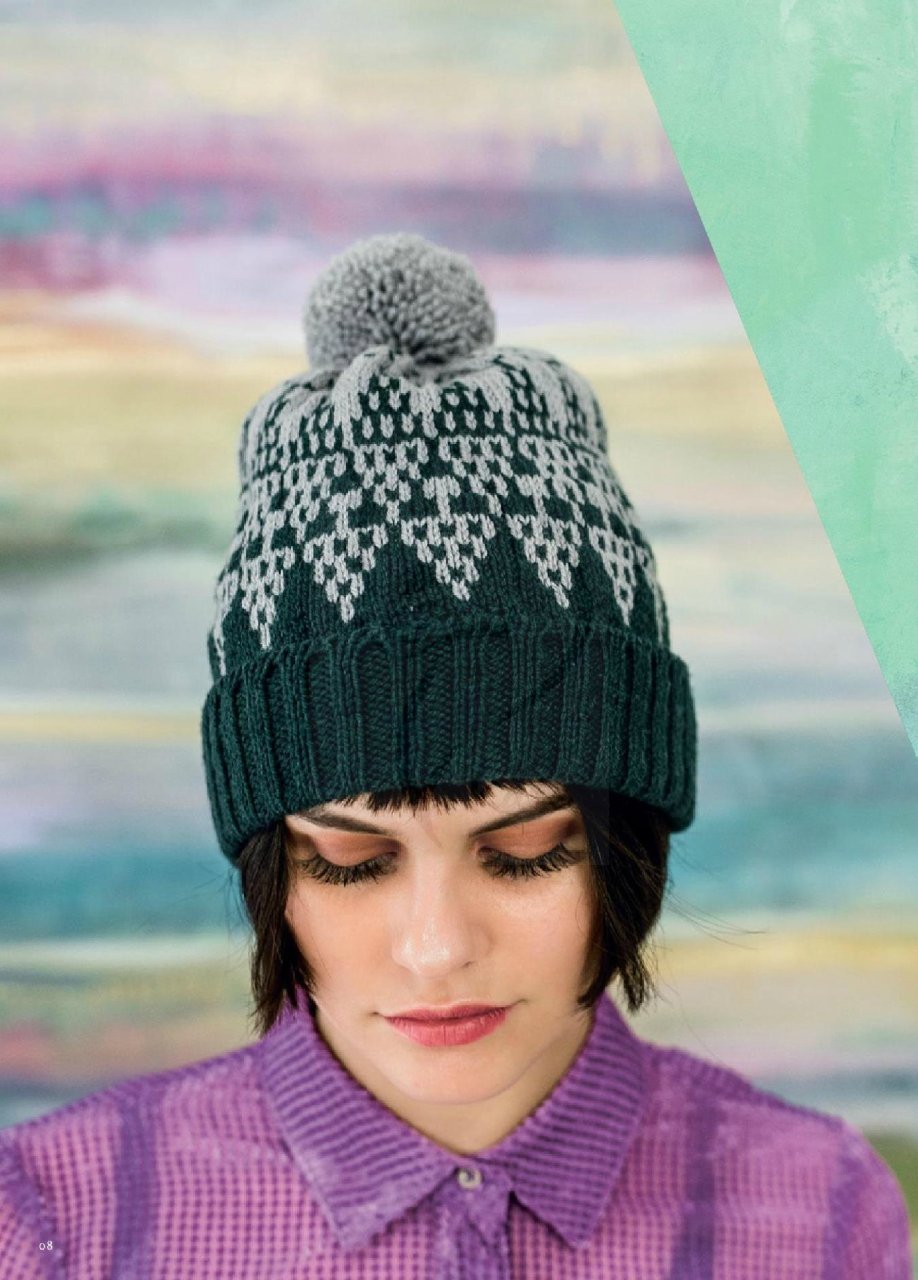 Шапка жаккардом