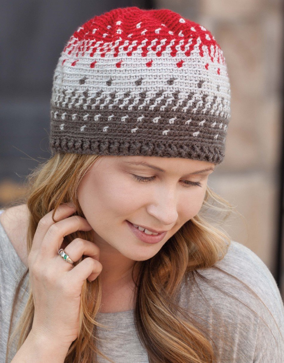 Шапка крючком