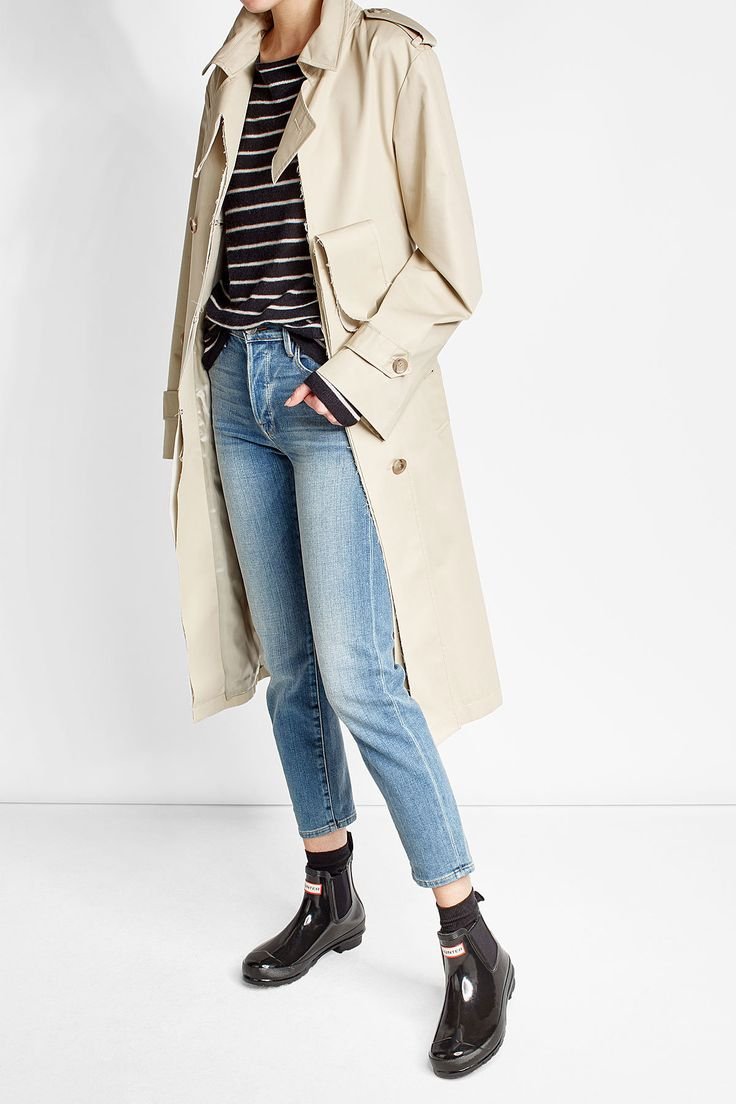 Джинсы мом с пиджаком фото