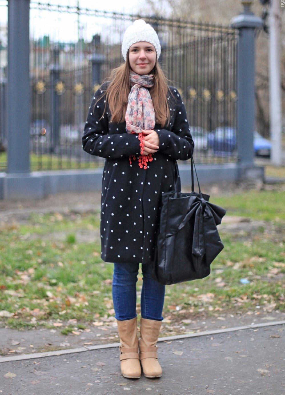 Элегантный зимний образ