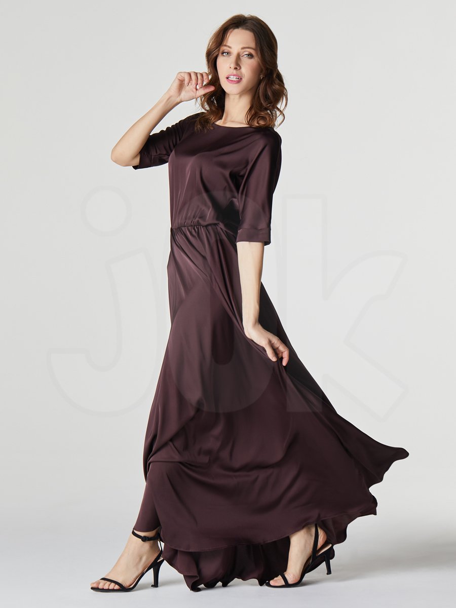 Платье макси шелк Армани