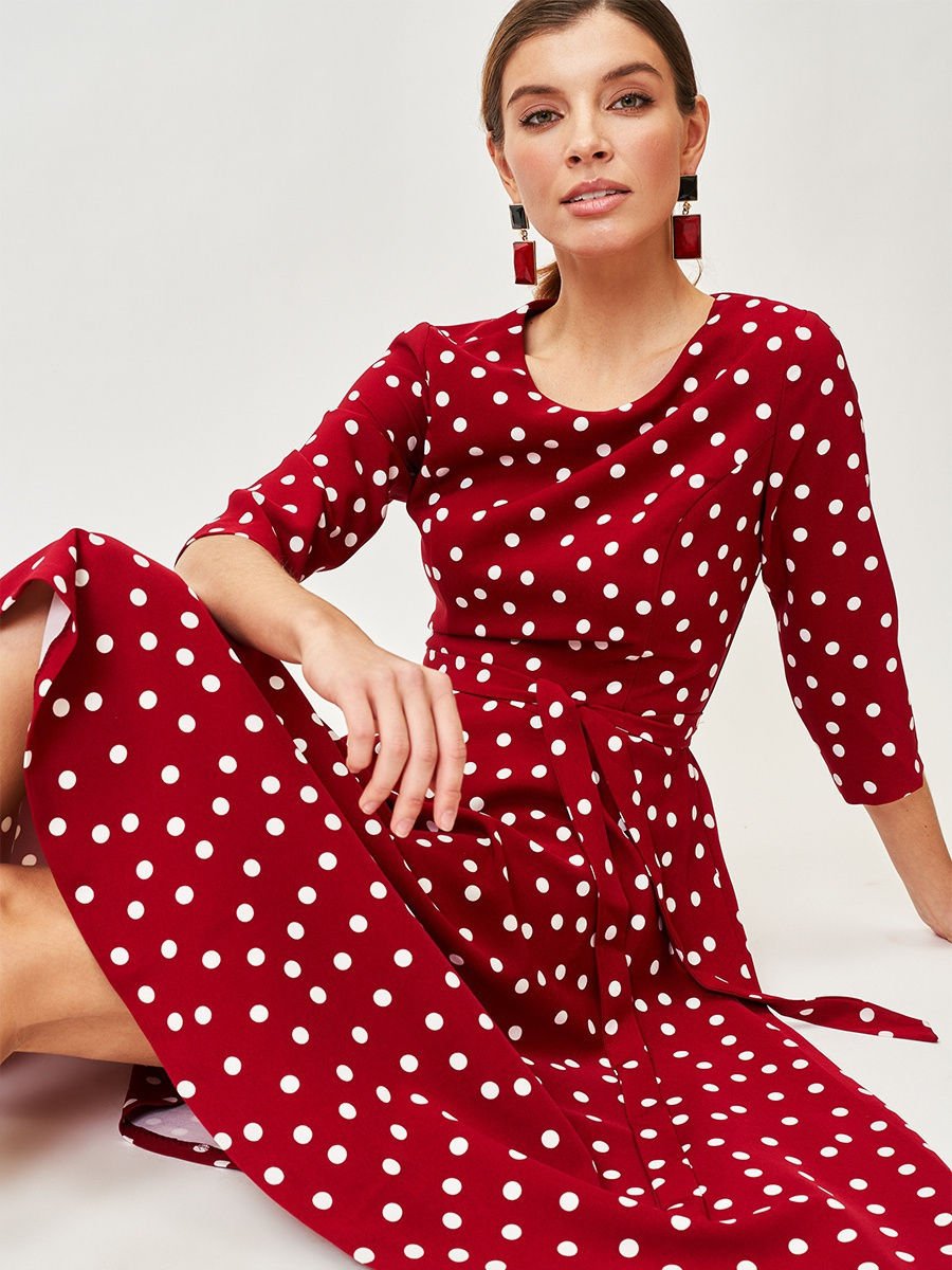 Vittoria Vicci платье в горошек