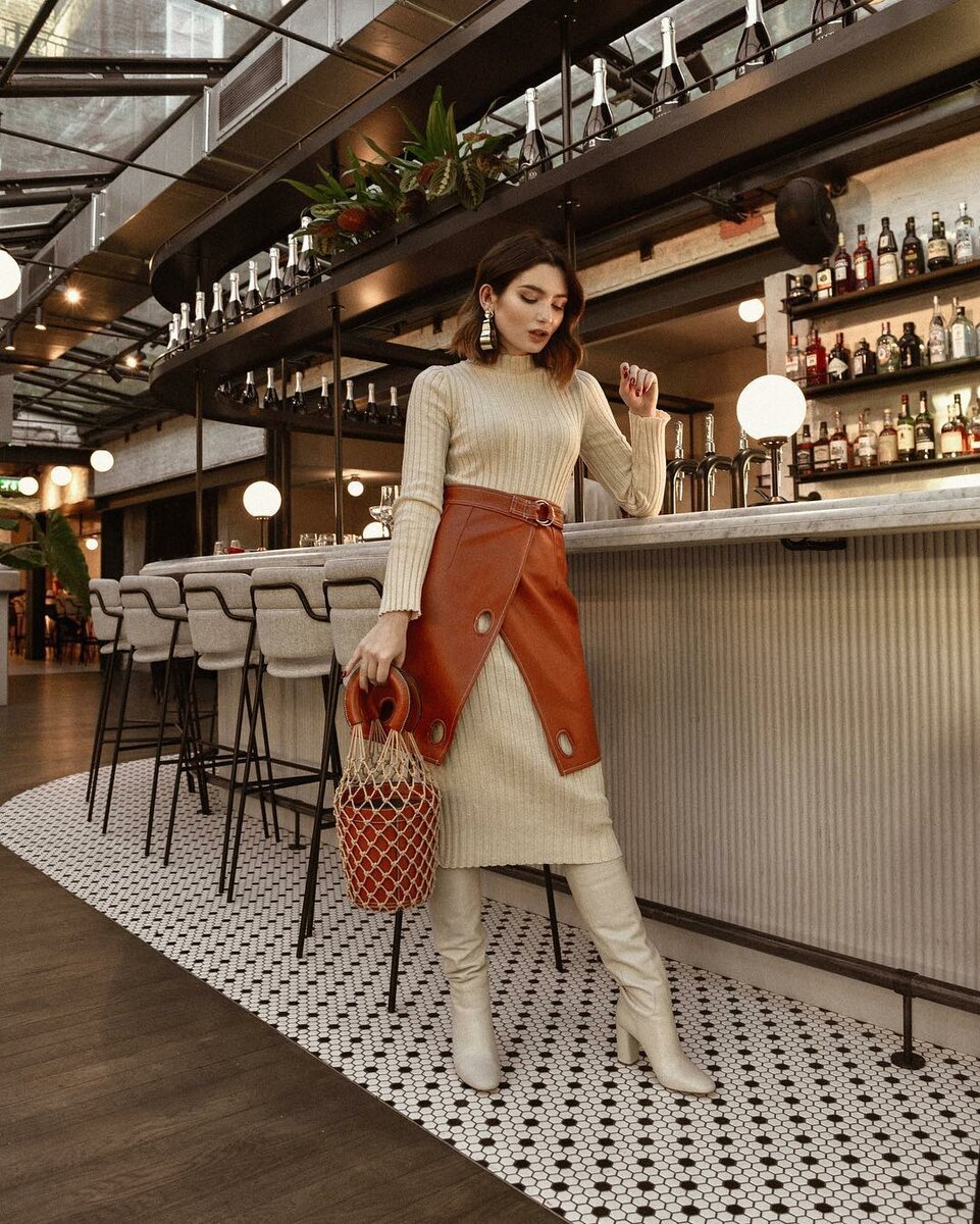 Образы с платьем лапша