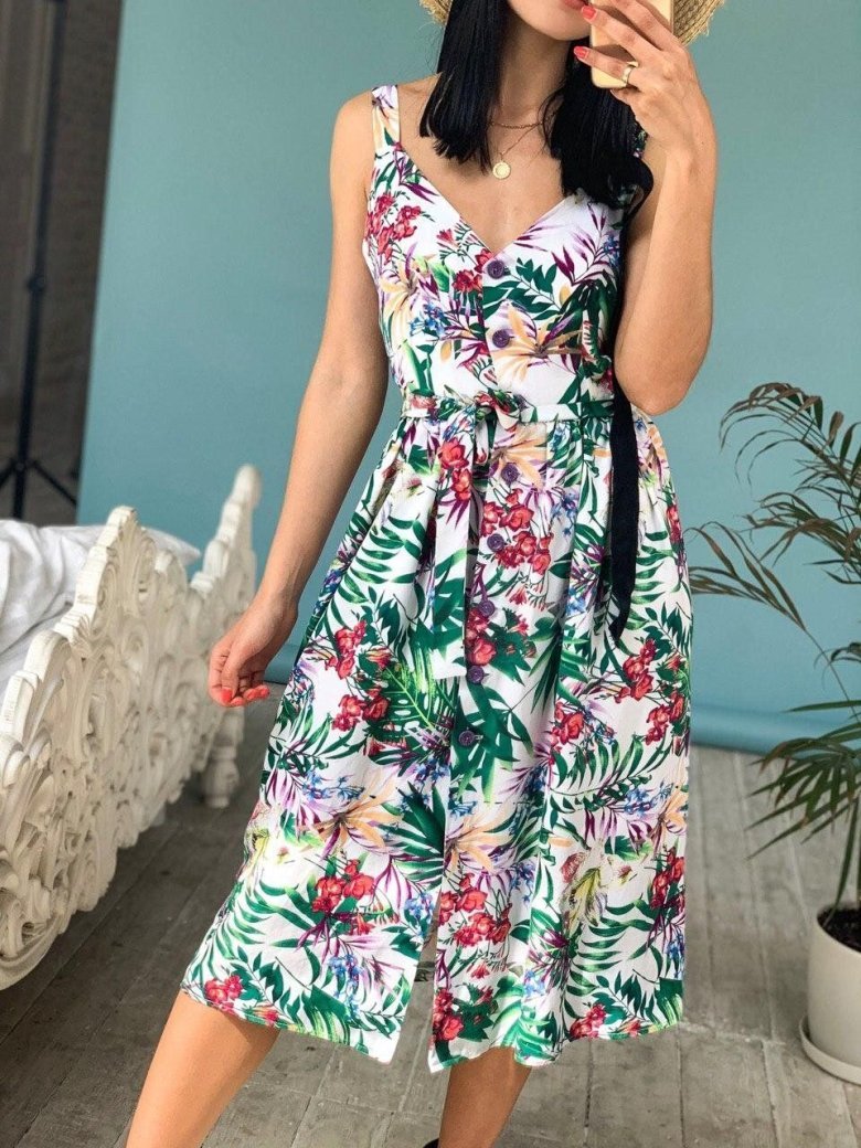 Сарафан без бретелек