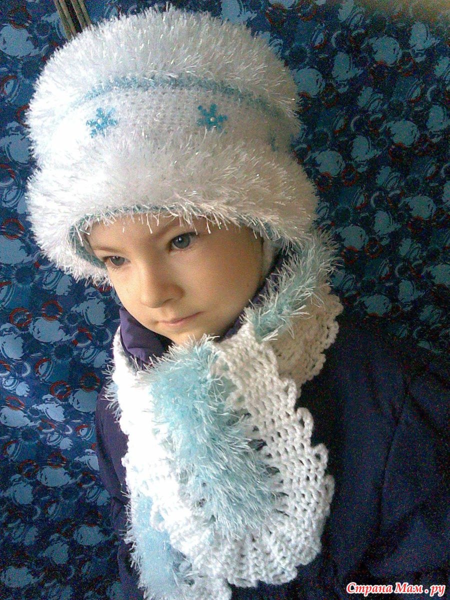 Шапка из норкового пуха