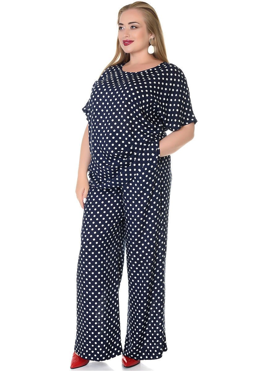 Штапель костюм летний брючный