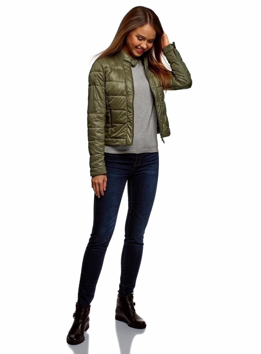 Темно-оливковый цвет куртки женские