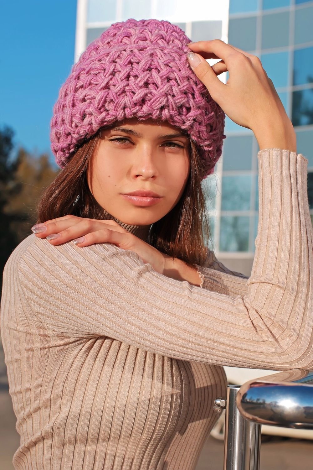 Вяжем дома с татьяной женские шапки