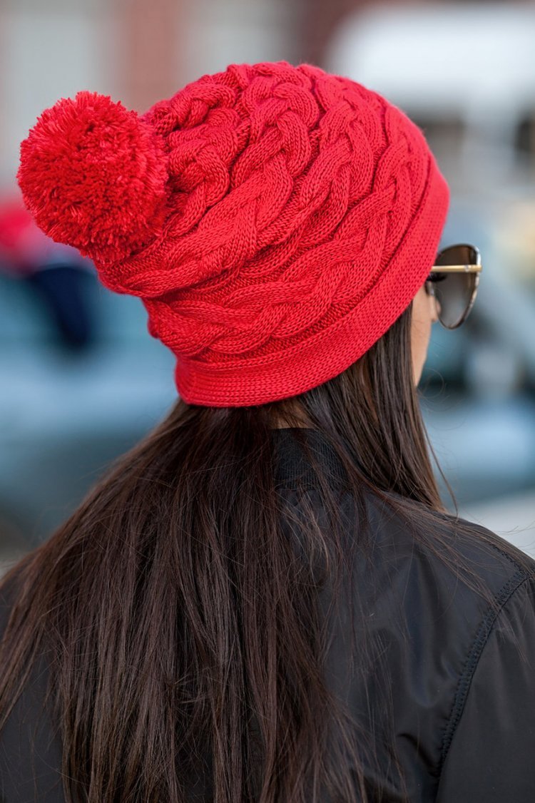 Шапка Леа бордо