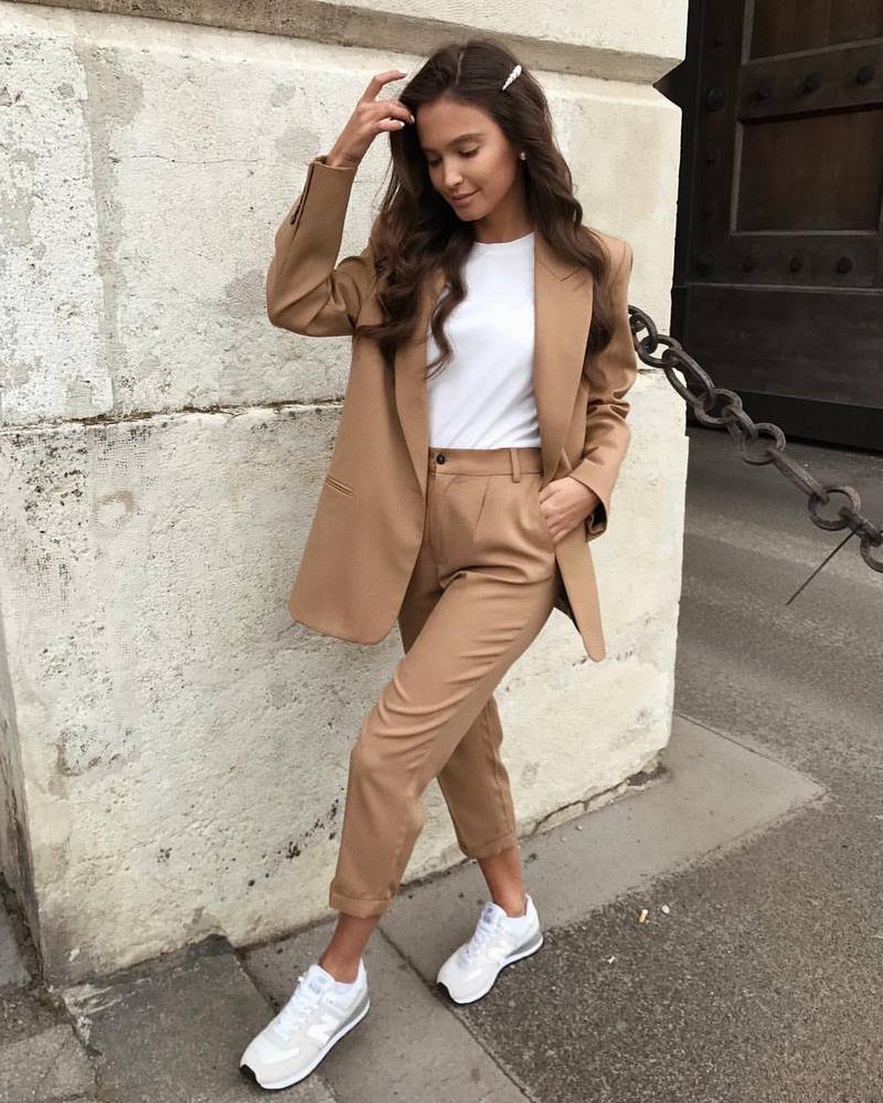 Пиджак оверсайз стрит стайл