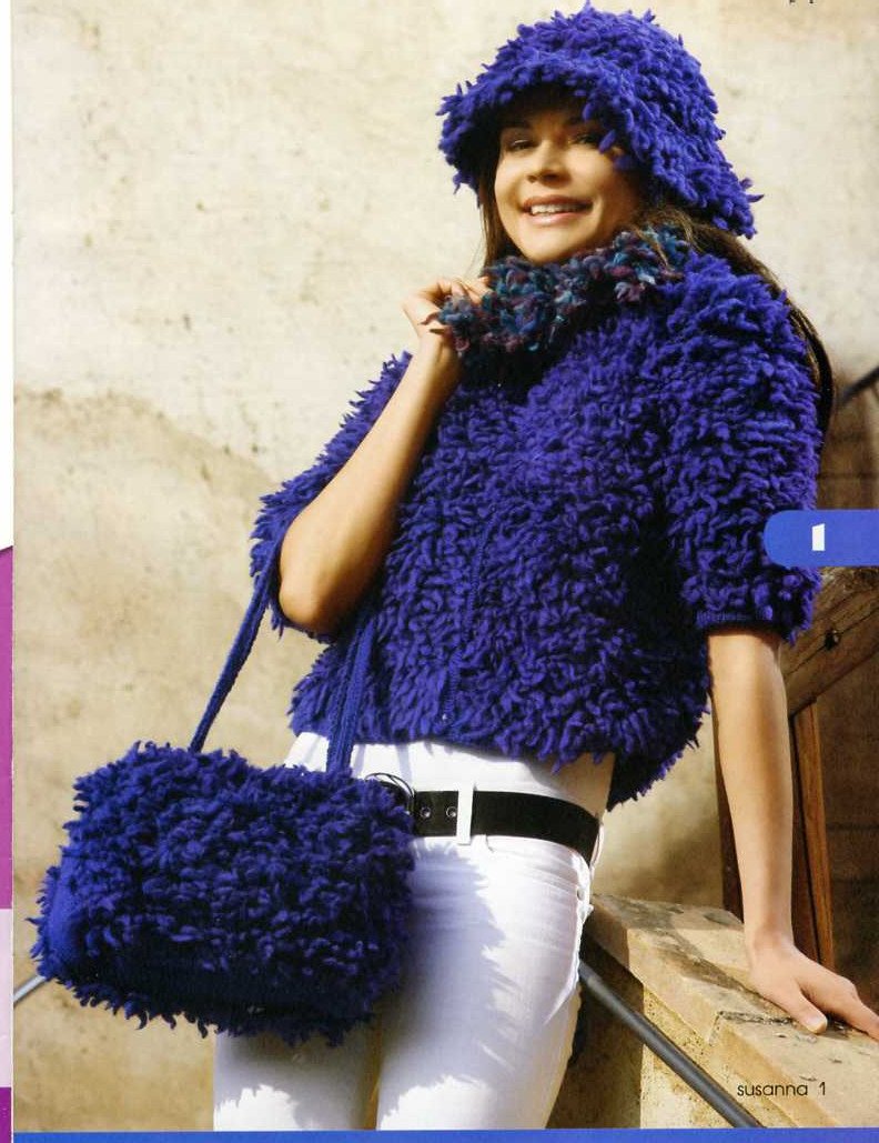 Комплект берет снуд boucle