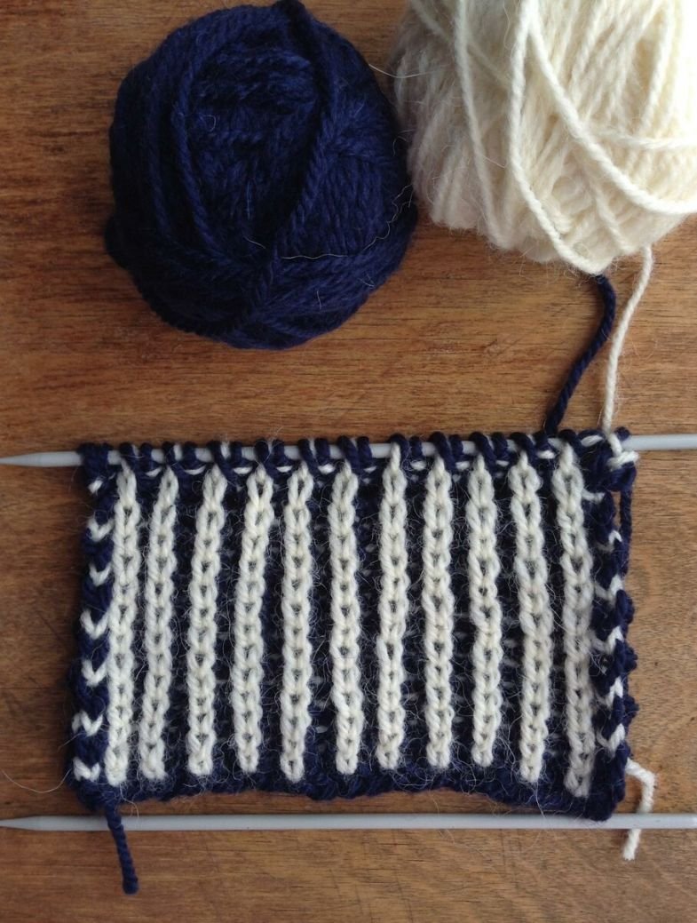 Английская резинка 2х2