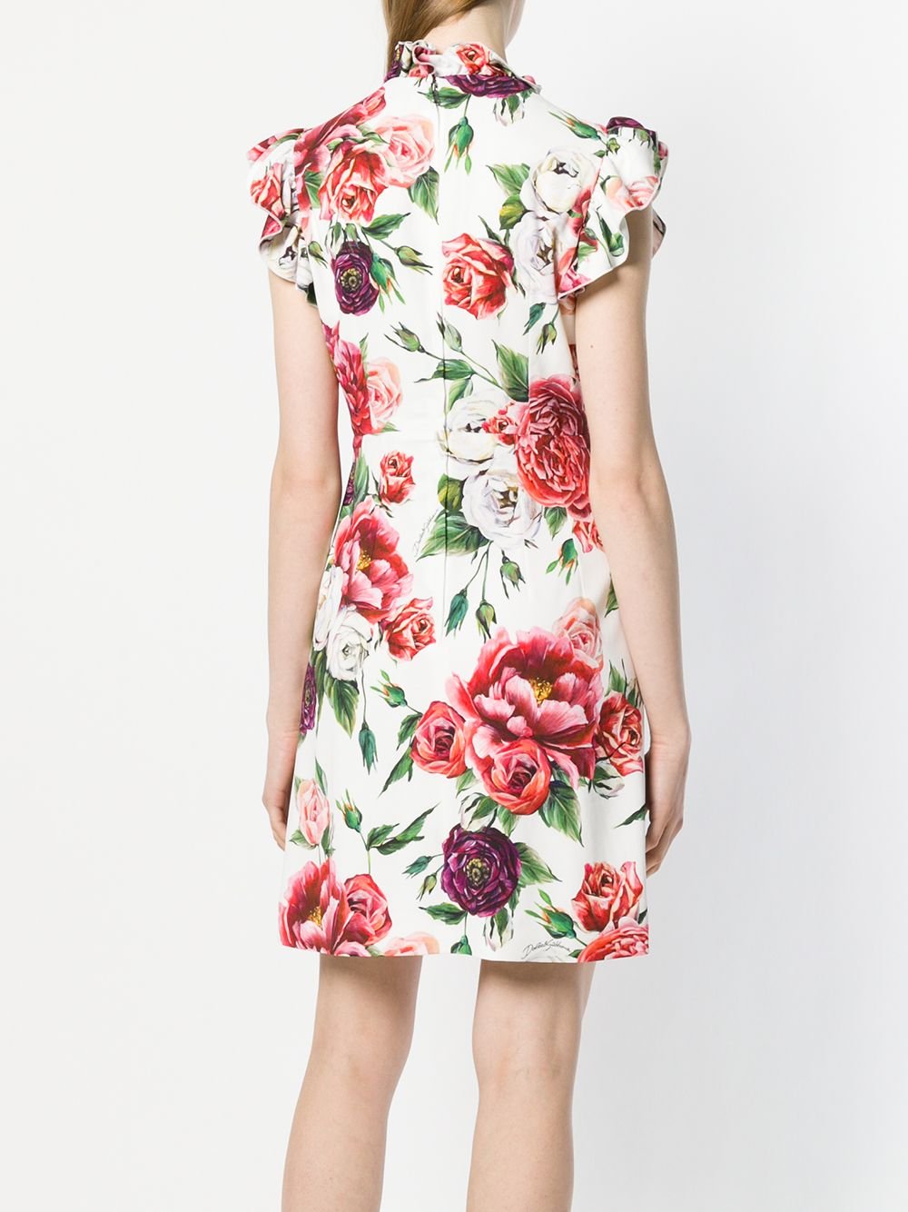 Платье принт Дольче Габбана