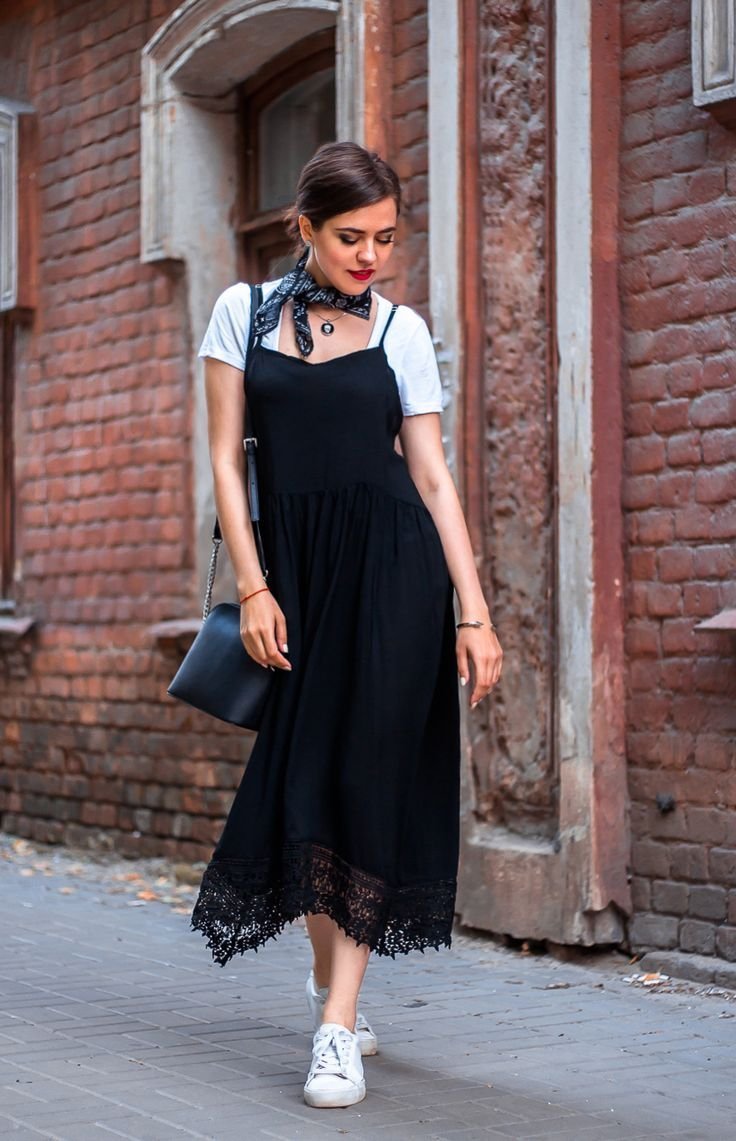 Клетчатый сарафан