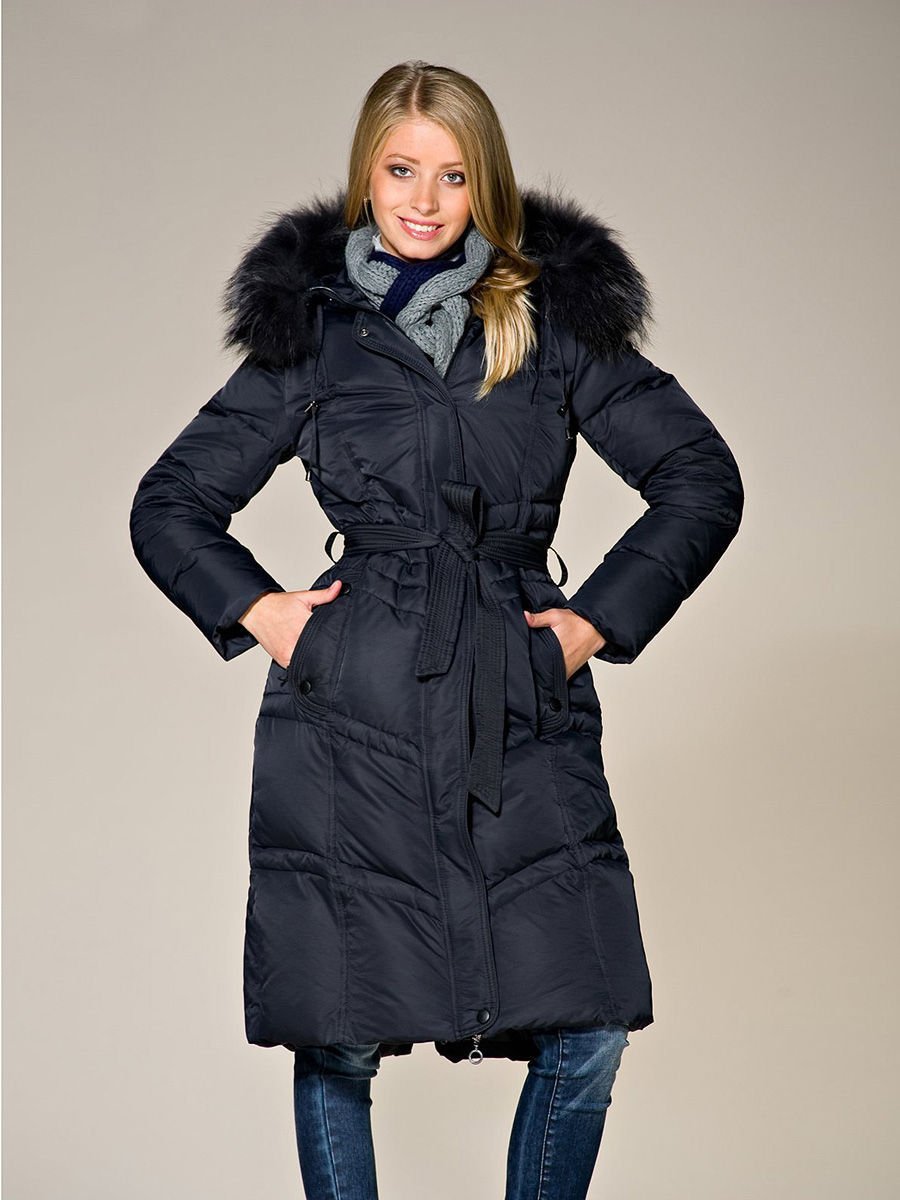 Женская зимняя куртка в леди и джентльмен