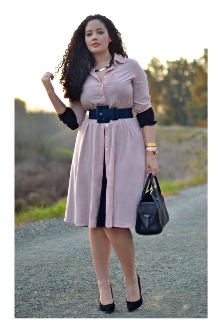 Стиль Кэжуал плюс сайз