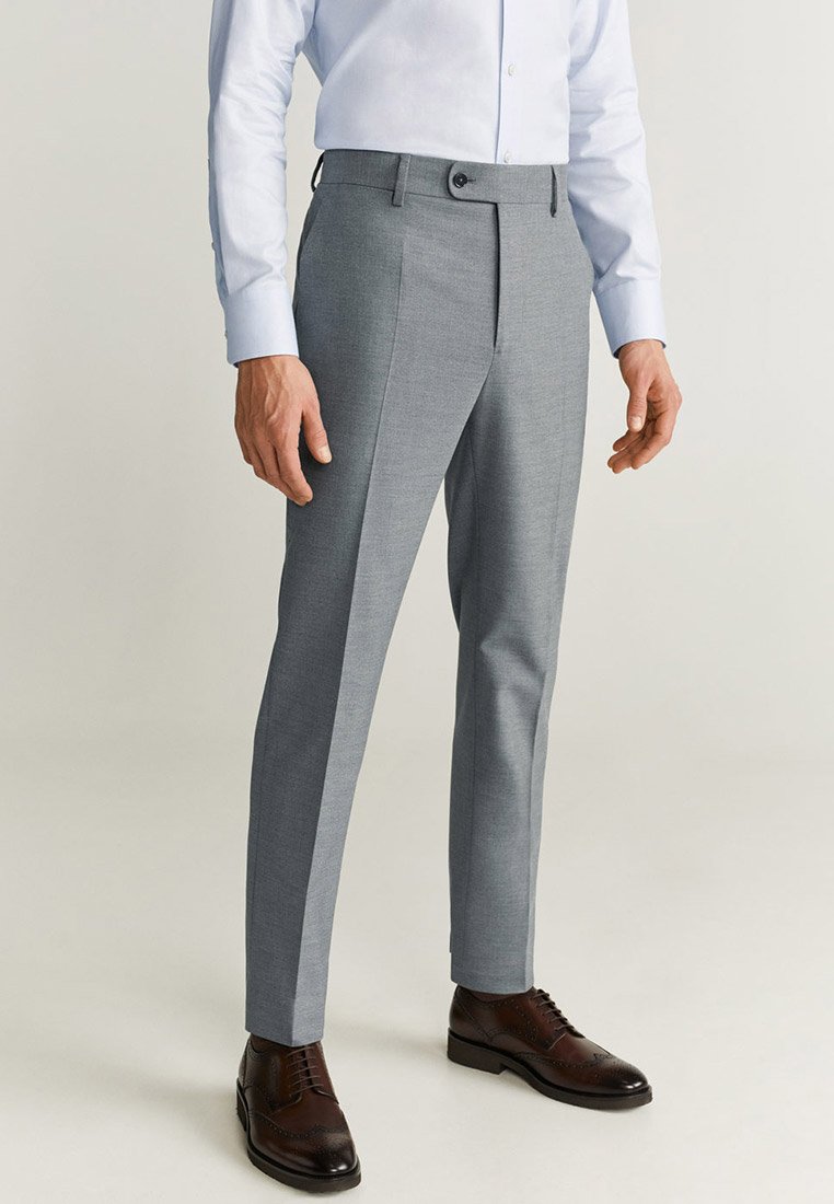 Серые брюки мужские