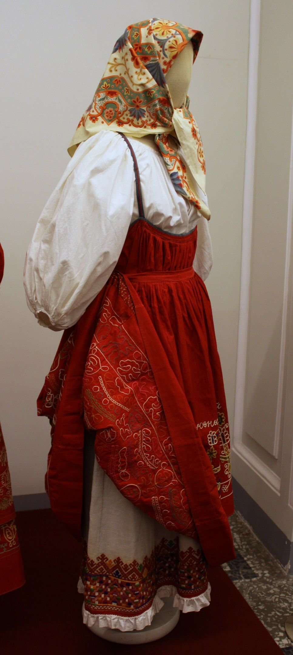 Вологодская Губерния традиционный костюм